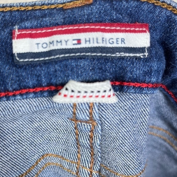 Tommy Hilfiger Blue Denim 5 Pocket Stretch Straight Leg Jeans 
Size 2R - Picture 7 of 7